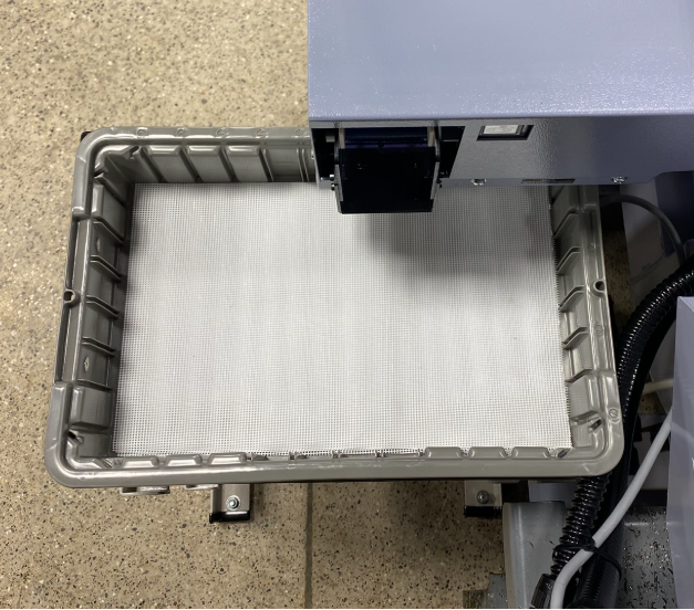 Silicone mesh sheet inserts, fits 16.5" x 11" bins