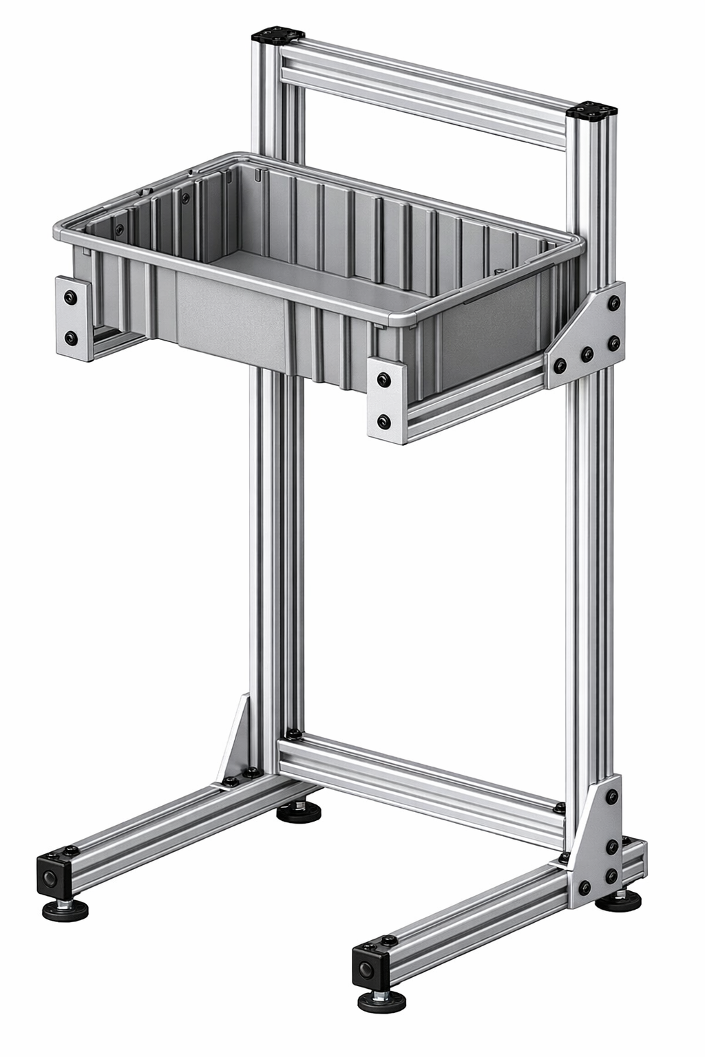 CNC parts catch bins, fits 16.5" x 11" accumulator rack