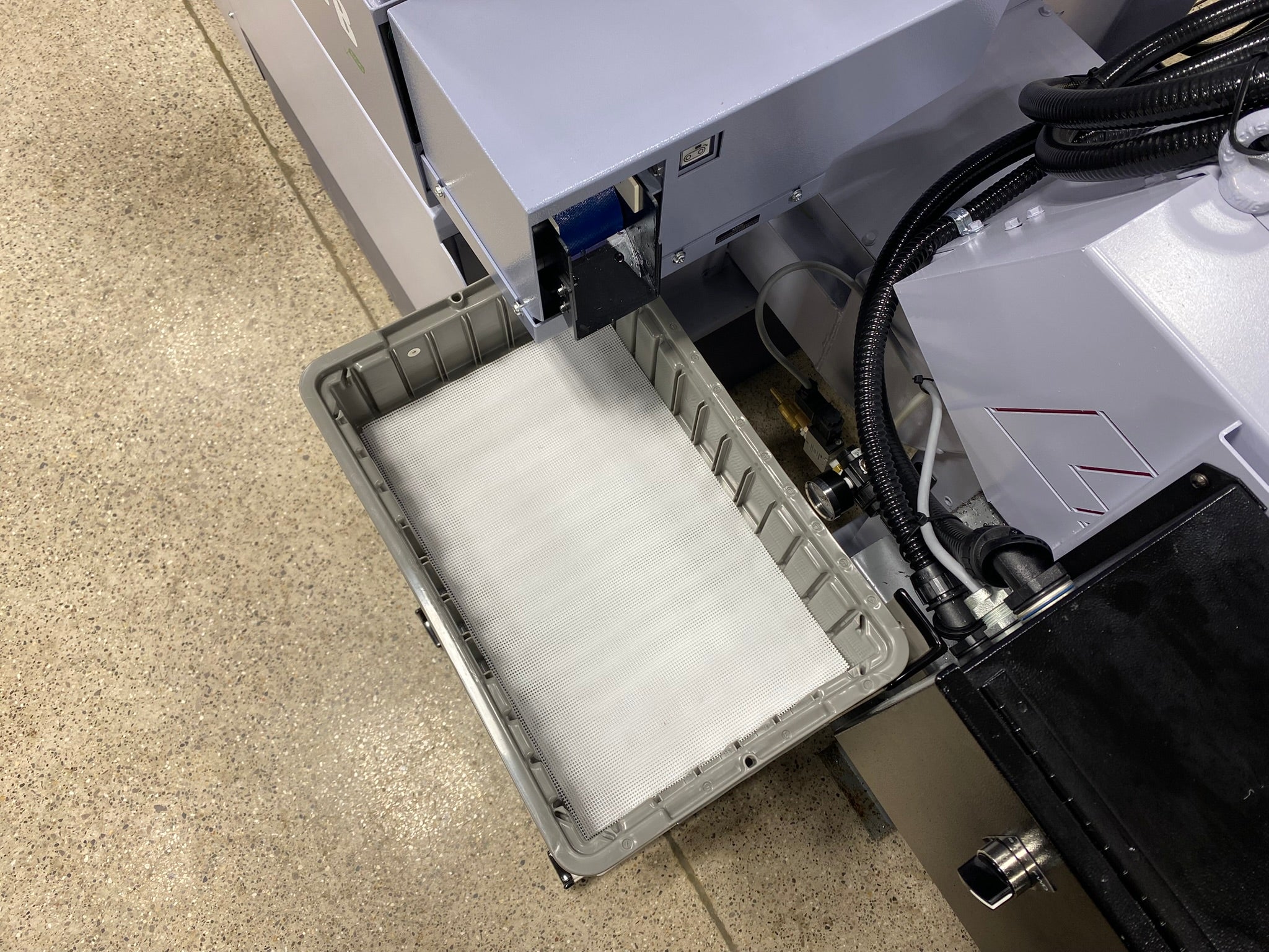 CNC parts catch bins, fits 16.5" x 11" accumulator rack